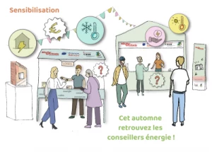Affiche Journée Portes ouvertes de la France Service de la Ville-Dieu-du-Temple