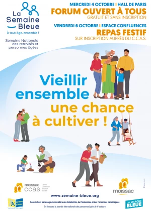Affiche Semaine Bleue