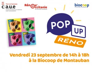 Affiche Pop Up Réno - L'art au service de la rénovation énergétique