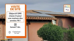 Affiche Visite de site - Objectif DPE classe A pour une maison des années 90 !