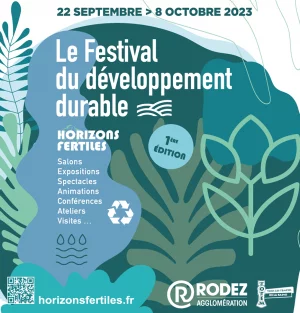 Affiche Festival du développement durable de Rodez Agglomération